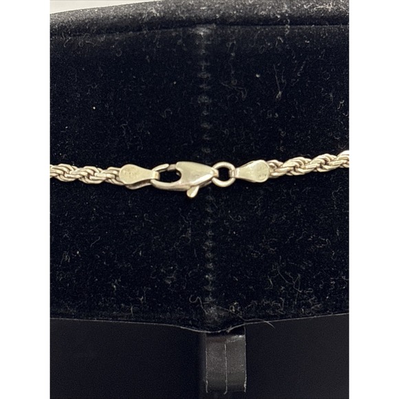 Handmade Sterling Silver Elephant Pendant W/18" .925 Robe Chain Safari Wildlife - Picture 4 of 15